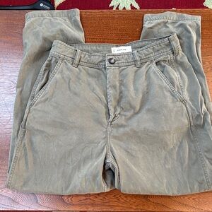 Everlane Olive Green Chinos for Women 8